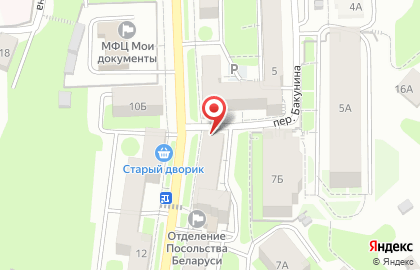Киоск по продаже и доставке питьевой воды Ключ здоровья на улице Бакунина на карте