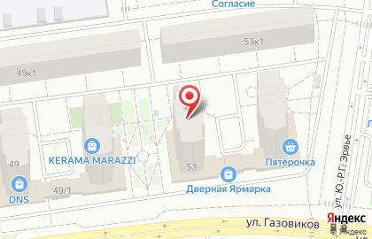 Анабель на улице Газовиков на карте