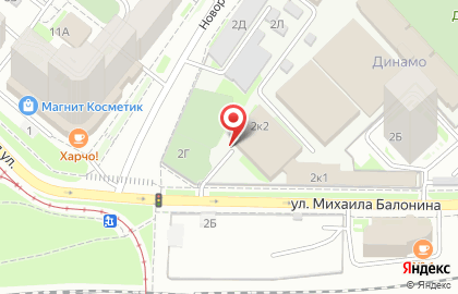 Волгоградская областная организация Динамо на карте
