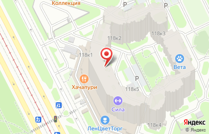 Медицинская лаборатория Риат на Бухарестской улице на карте