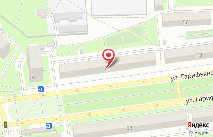 Сервисный центр Ремонт Стиральных Машин на улице Гарифьянова на карте