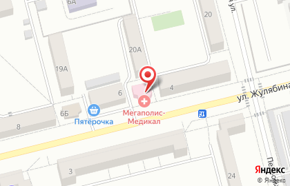 Медицинский центр Мегаполис-Медикал на карте