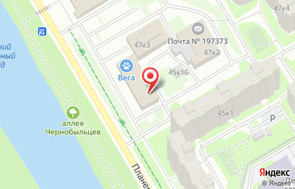 Стоматология Одис на Планерной улице на карте