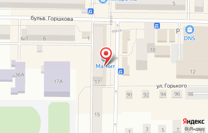 Банкомат КС Банк в Фабричном переулке в Рузаевке на карте