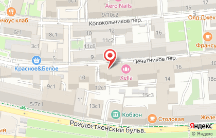 Компания IBG в Печатниковом переулке на карте