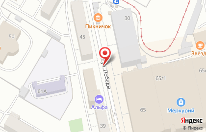 Кабриолет, автомотошкола на карте