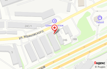 Автосервис в Вологде на карте