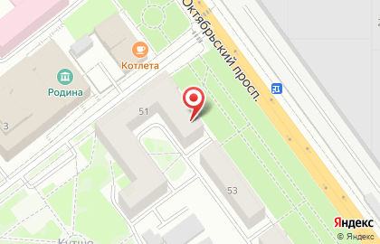 Компания Вятская усадьба на Октябрьском проспекте на карте