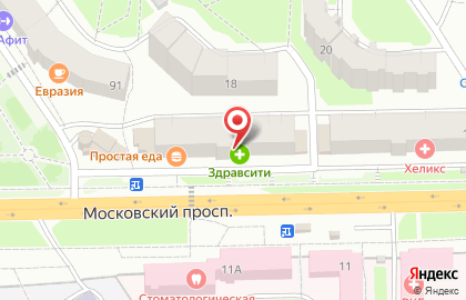 Магазин керамической плитки и керамического гранита Kerama Marazzi на Московском проспекте на карте