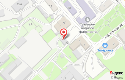 Магазин фермерских продуктов Утро на ферме на Оборонной улице на карте