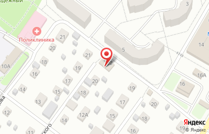 Магазин разливных напитков на улице Циолковского на карте