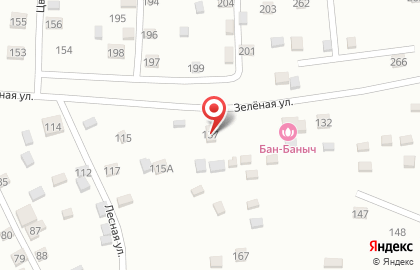 Русская баня на дровах Бан-Баныч на Зелёной улице, 133 на карте