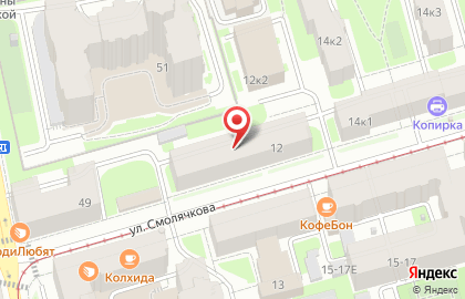 Суши-бар Суши Wok на метро Выборгская на карте