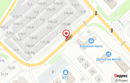 Автостоянка на ул. Гайдашовка, 1/2 на карте