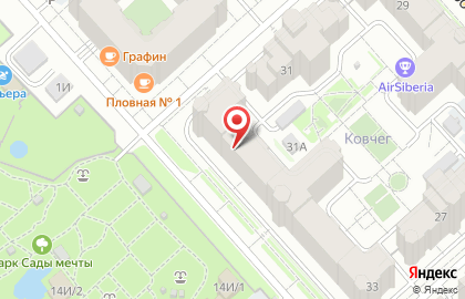 Завод натяжных потолков БАУХАУЗ на улице Авиаторов на карте