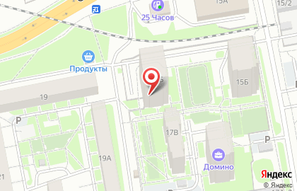 Продуктовый магазин в Красноярске на карте