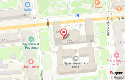 Сосна, ГП Красноярского края на карте