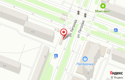 Микрофинансовая компания Быстроденьги на улице Петрова на карте