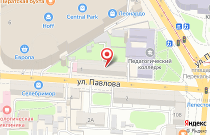 ЗАО Банкомат, КБ МоскомприватБанк на улице Павлова на карте