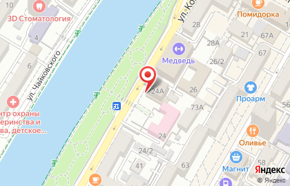 Аптека Доктор Столетов на улице Конституции СССР на карте