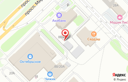 Акибанк на проспекте Мира, 88а/1 на карте