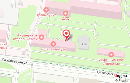 Королевский родильный дом на карте