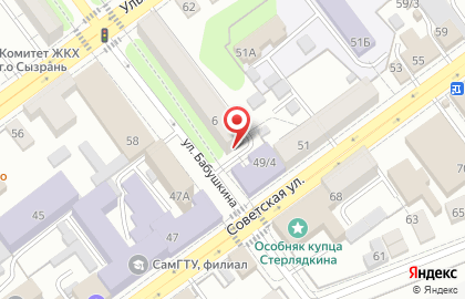 Адвокатский кабинет Серова М.Ю. на карте