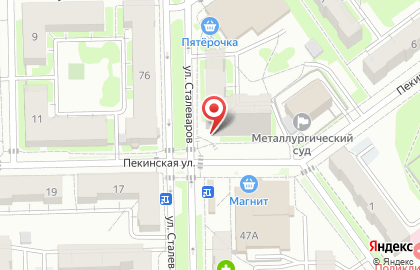Торгово-сервисный центр Ok`Computers в Металлургическом районе на карте