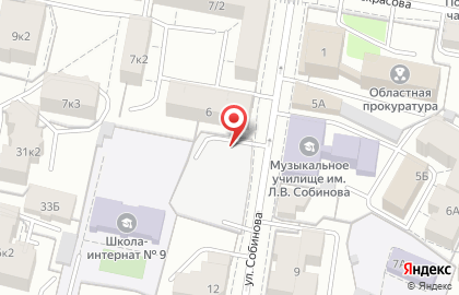 Росгосстрах Банк в Ярославле на карте