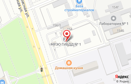 Автошкола Всероссийское Общество Автомобилистов на Красной улице на карте
