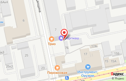 Завод Торгмаш в Дзержинском районе на карте