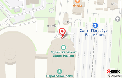 Музей железных дорог России в Библиотечном переулке на карте