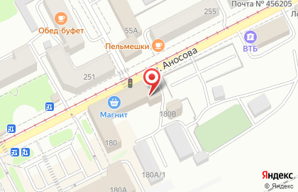 Страховой центр РЕСО-гарантия в Челябинске на карте