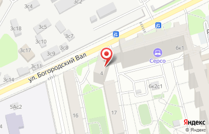 Пункт приема шин Дмитровский завод РТИ на Преображенской площади на карте