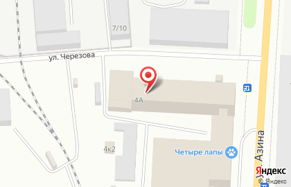 Автомагазин Для Грузовика на улице Азина на карте