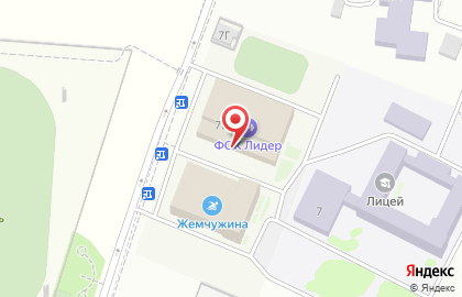 Спортивный комплекс Лидер на улице 50 лет Октября на карте