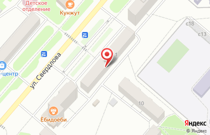 Продуктовый дискаунтер Батон в Красноярске на карте
