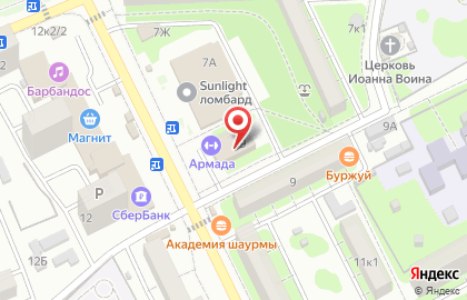 Строящиеся объекты, ООО Три А на карте
