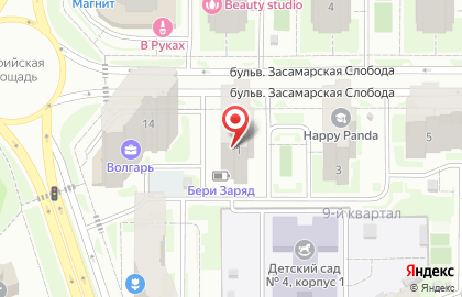 Парикмахерская Восторг в Куйбышевском районе на карте