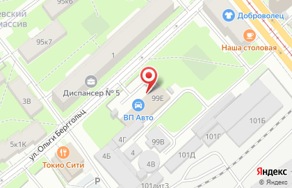 Центр автострахования Volvo City на карте