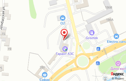 АЗС Гарант в Грозном на карте