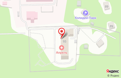 Гостиница Апрель на Воткинском шоссе на карте