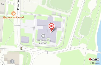Павловская средняя общеобразовательная школа на карте