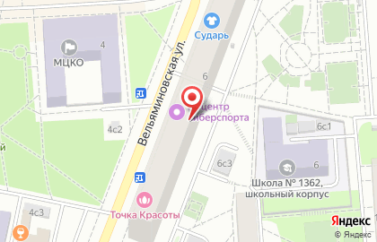 Клиника РАССВЕТ в Москве на карте