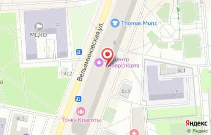 Клиника РАССВЕТ в Москве на карте