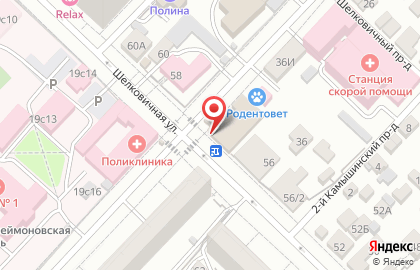 Банкомат СберБанк на Шелковичной улице, 56 к 1 на карте