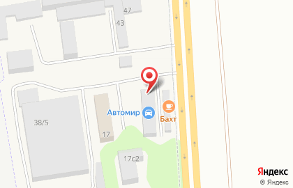 Автосервис СТО Автомир на Старосармановской улице на карте
