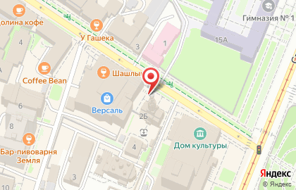 Магазин кондитерских изделий на улице Карла Маркса на карте