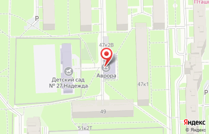 Молодежно-подростковый центр Аврора на карте