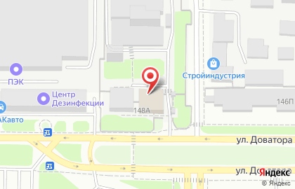 Компания МАКС-СТРОЙ на улице Доватора на карте